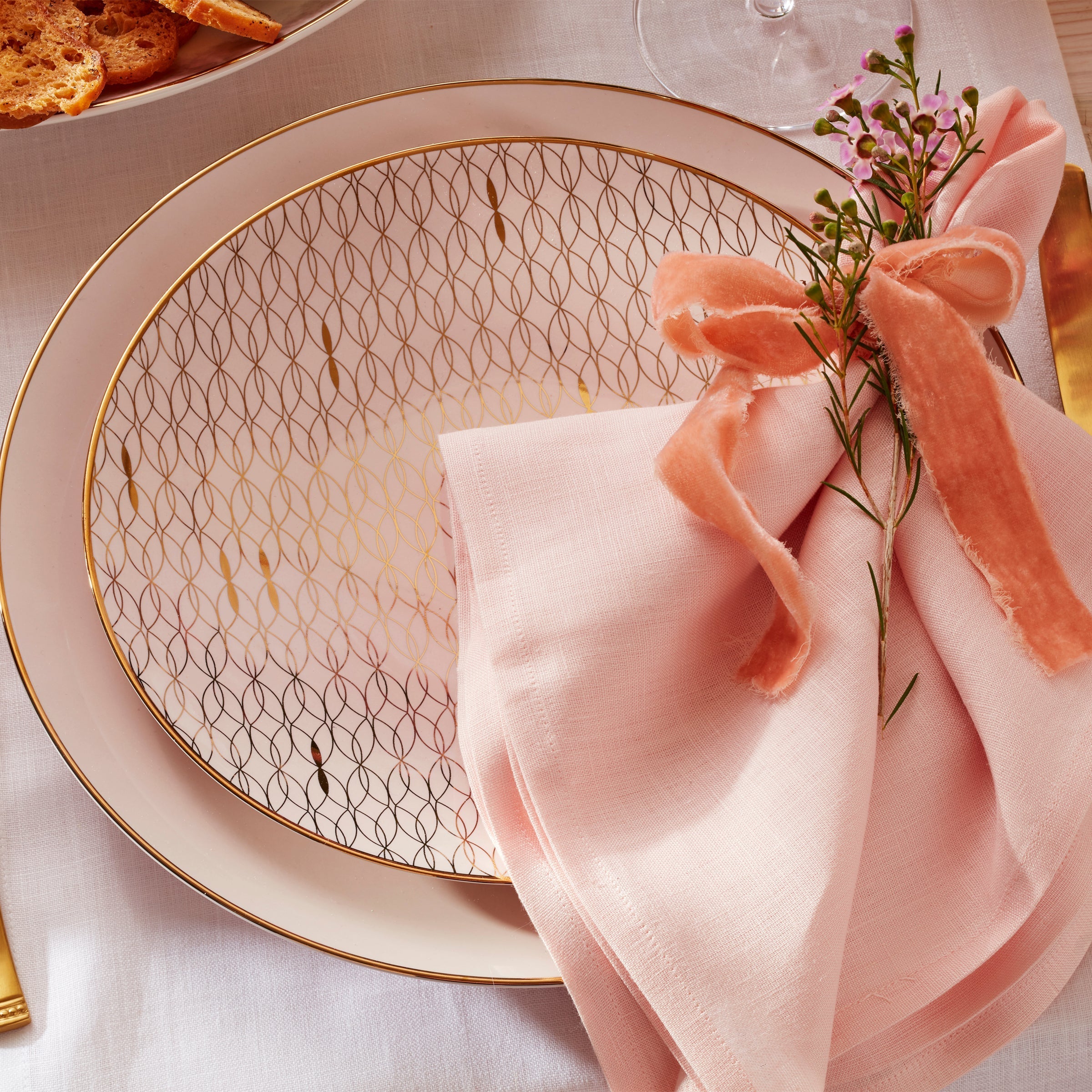 Lenox Westmore Trianna Blush 4-Piece Place Setting - Image 2