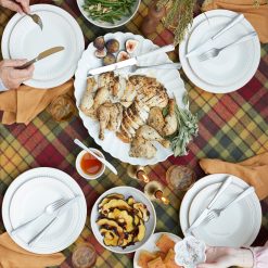 Alternative view of Lenox Westmore French Perle Groove White 12-Piece Place Setting