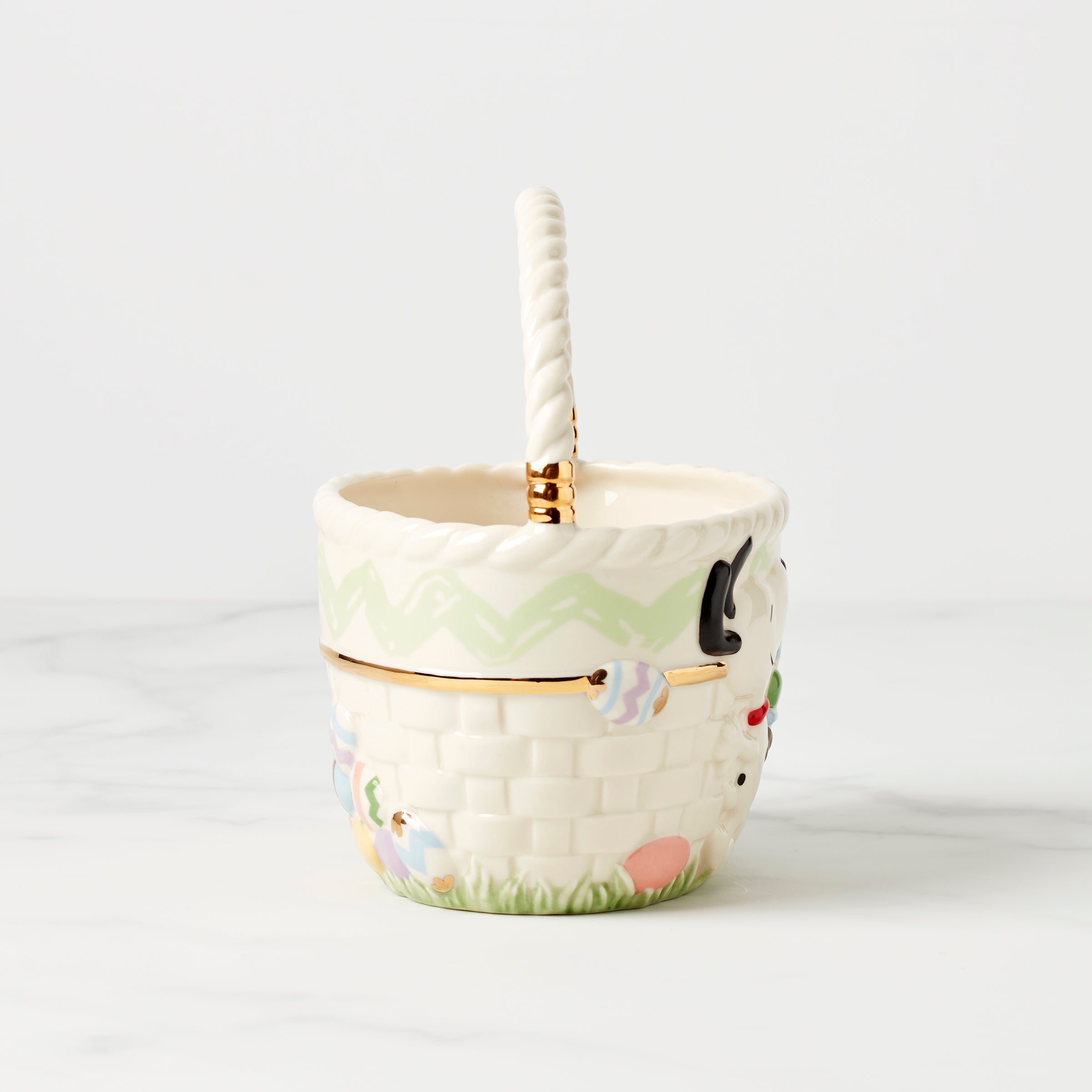 Lenox Westmore Snoopy Easter Basket - Image 8