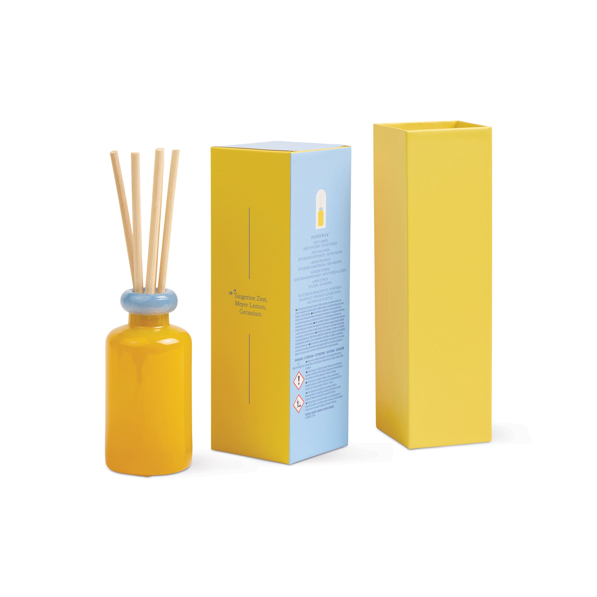 Lenox Westmore Stacked Zesty Lemon 3.2oz Reed Diffuser - Image 4