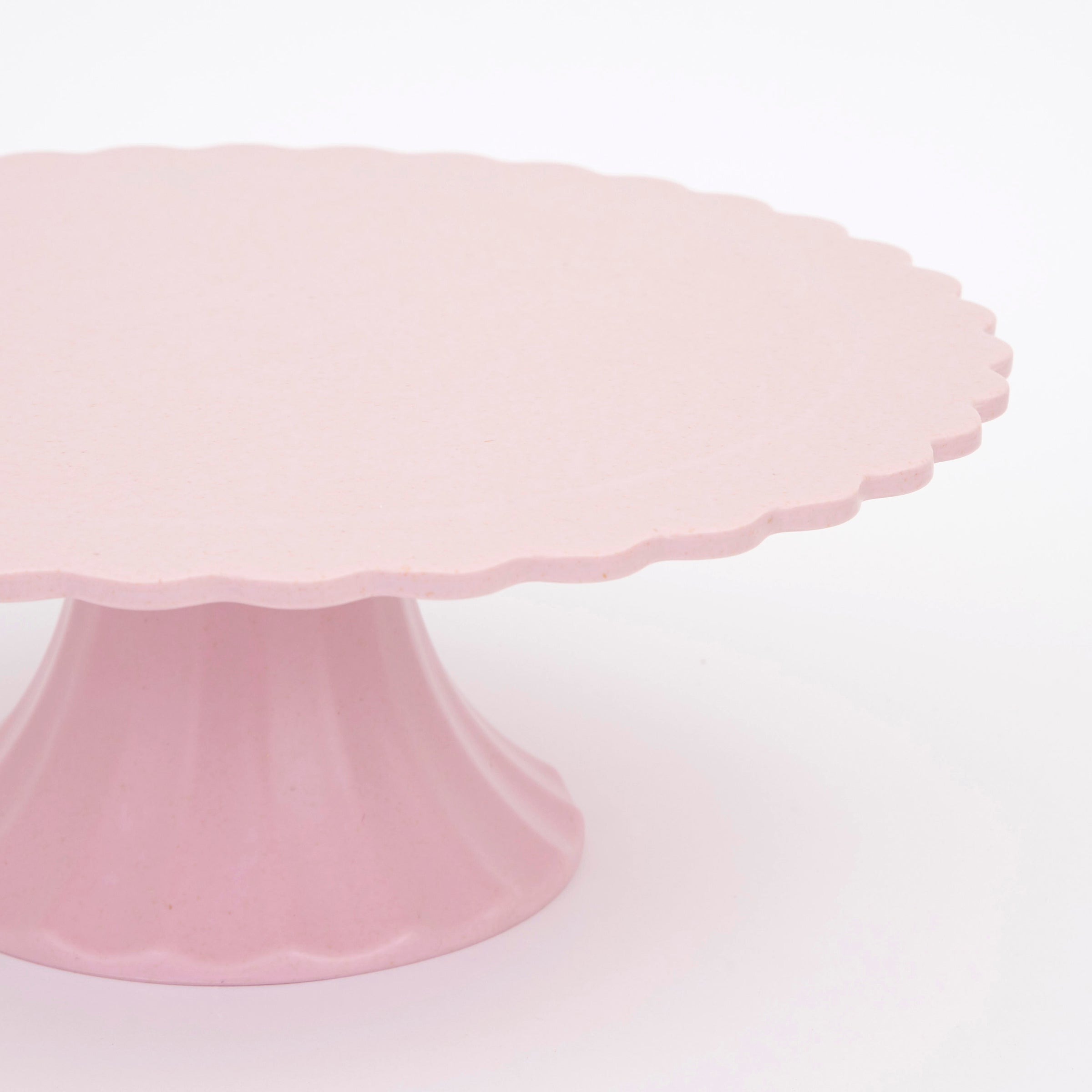 Lenox Westmore Bamboo Pink Medium Cake Stand - Image 4