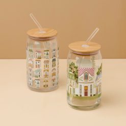 Lenox Westmore Lenox Spice Village Can Cooler Glasses, Set of 2