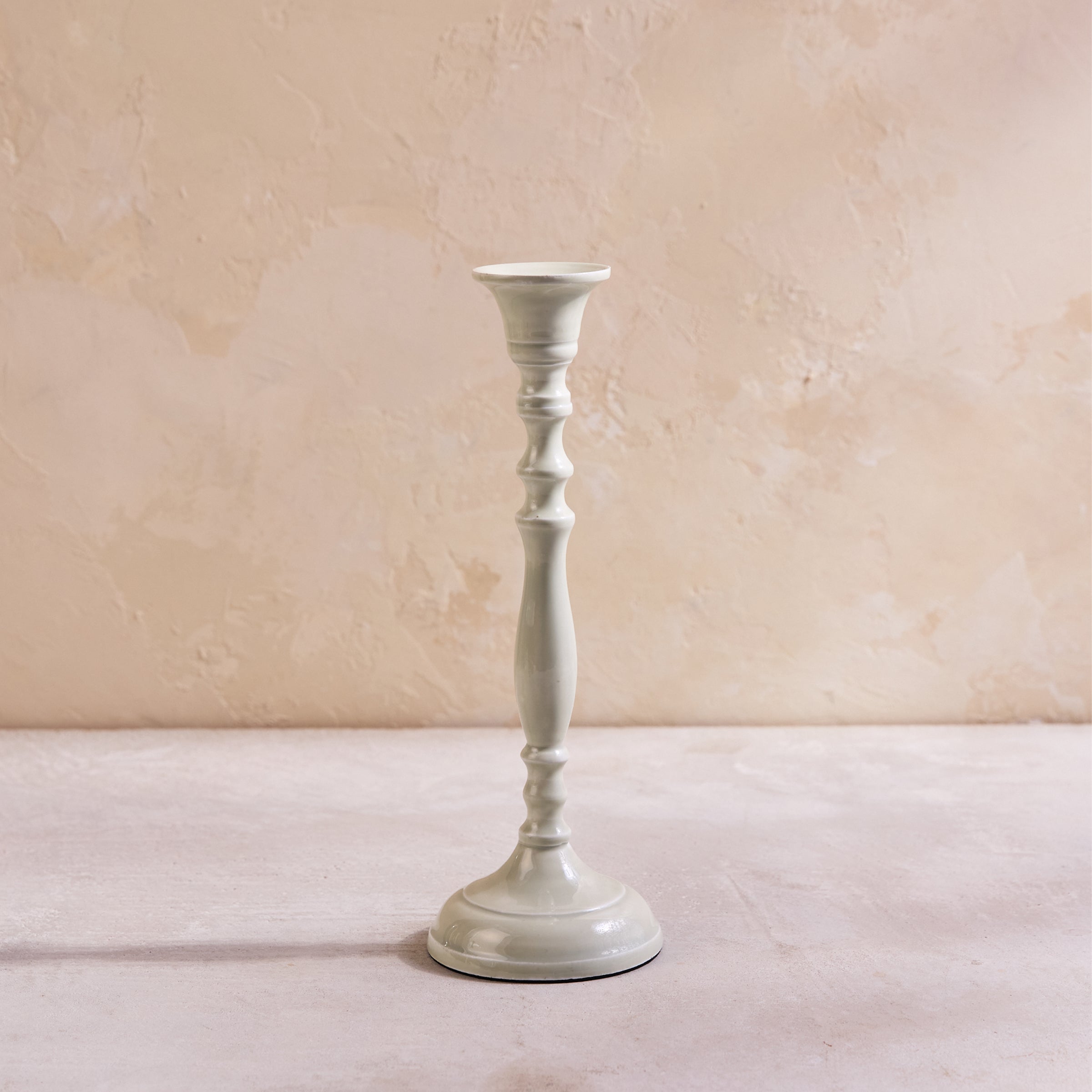 Lenox Westmore Nera Light Green Medium Candle Holder