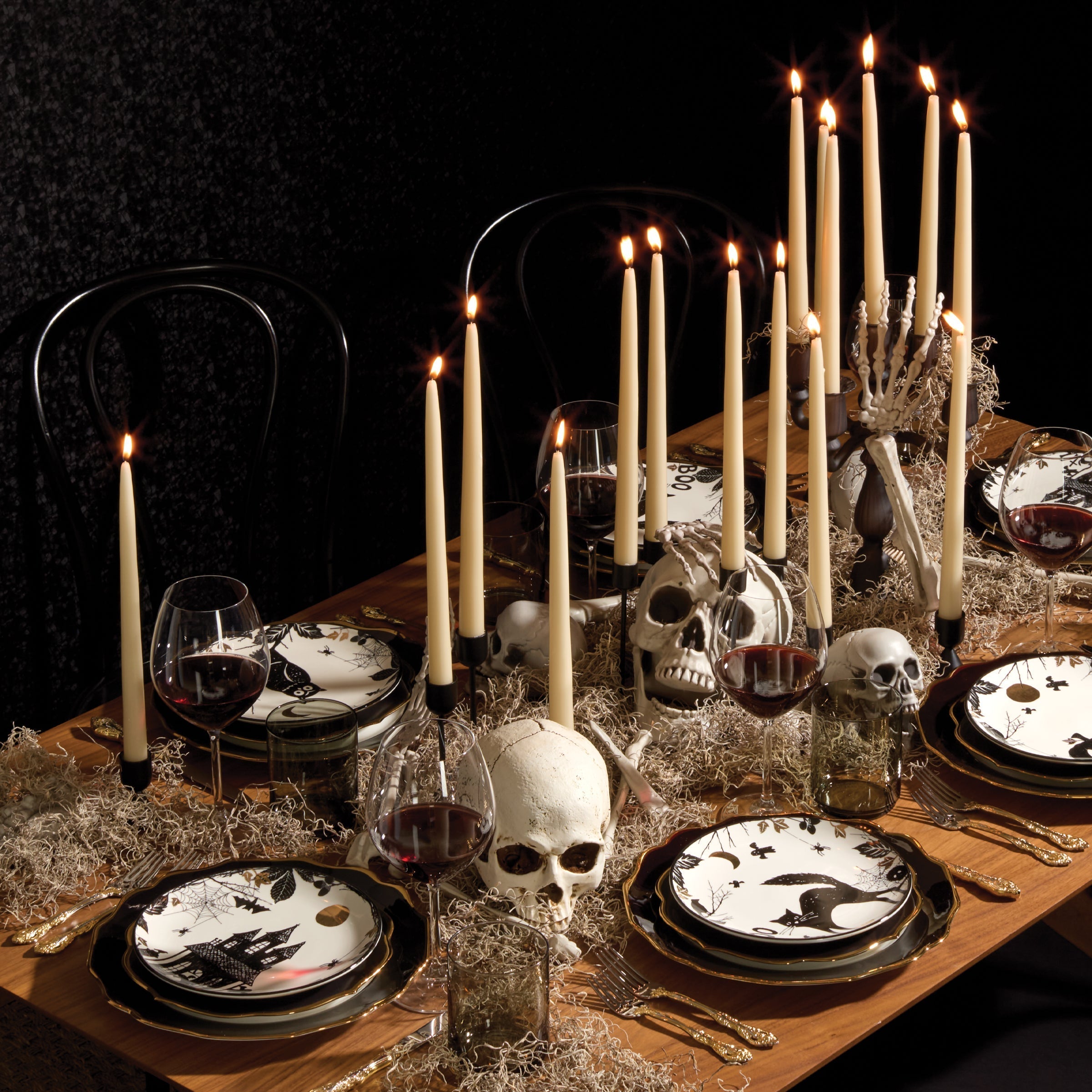 Lenox Westmore Kent Small Black Candlestick Wreath - Image 3