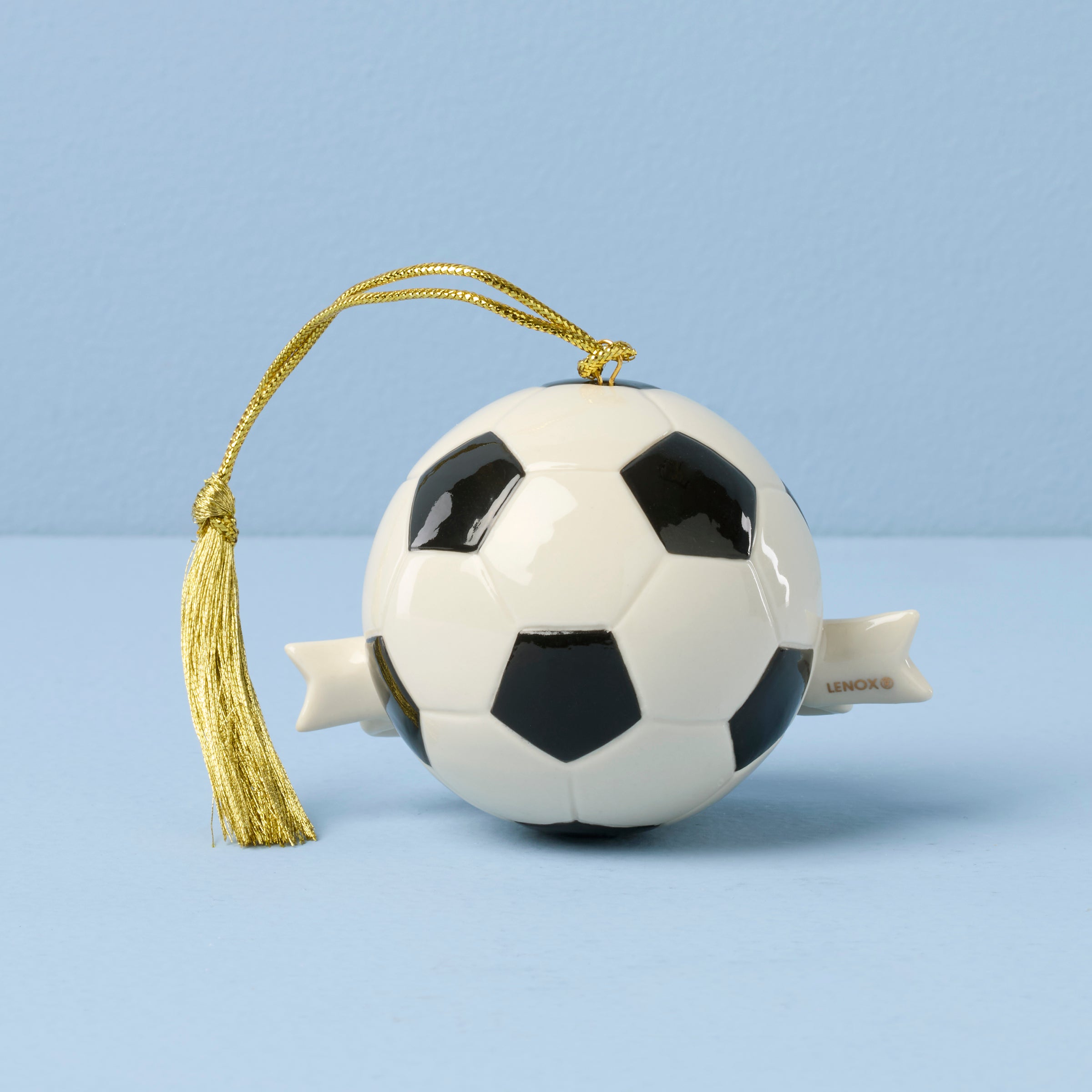 Lenox Westmore Personalized Soccer Ball Ornament - Image 2
