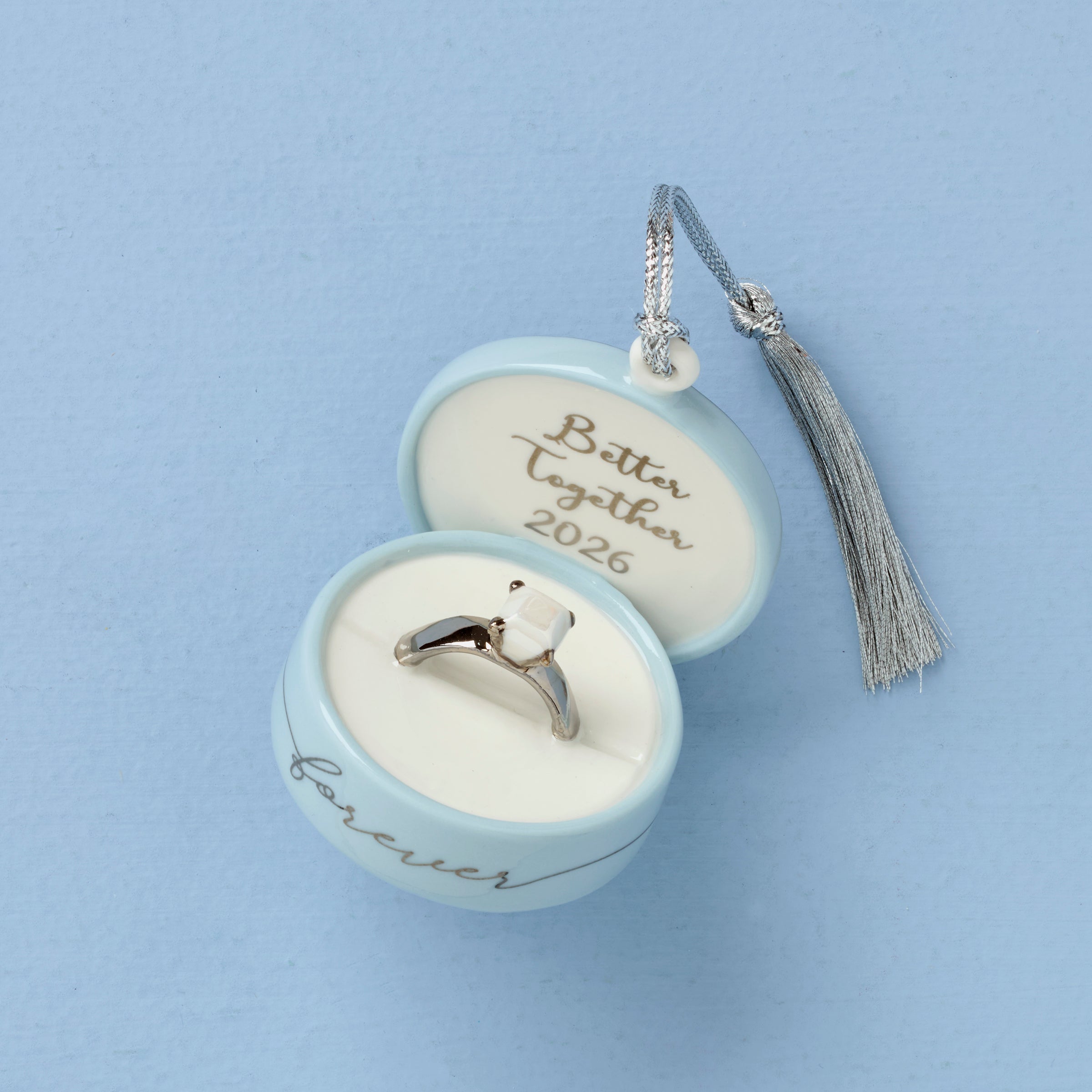 Lenox Westmore 2026 Together Forever Ring Box Ornament