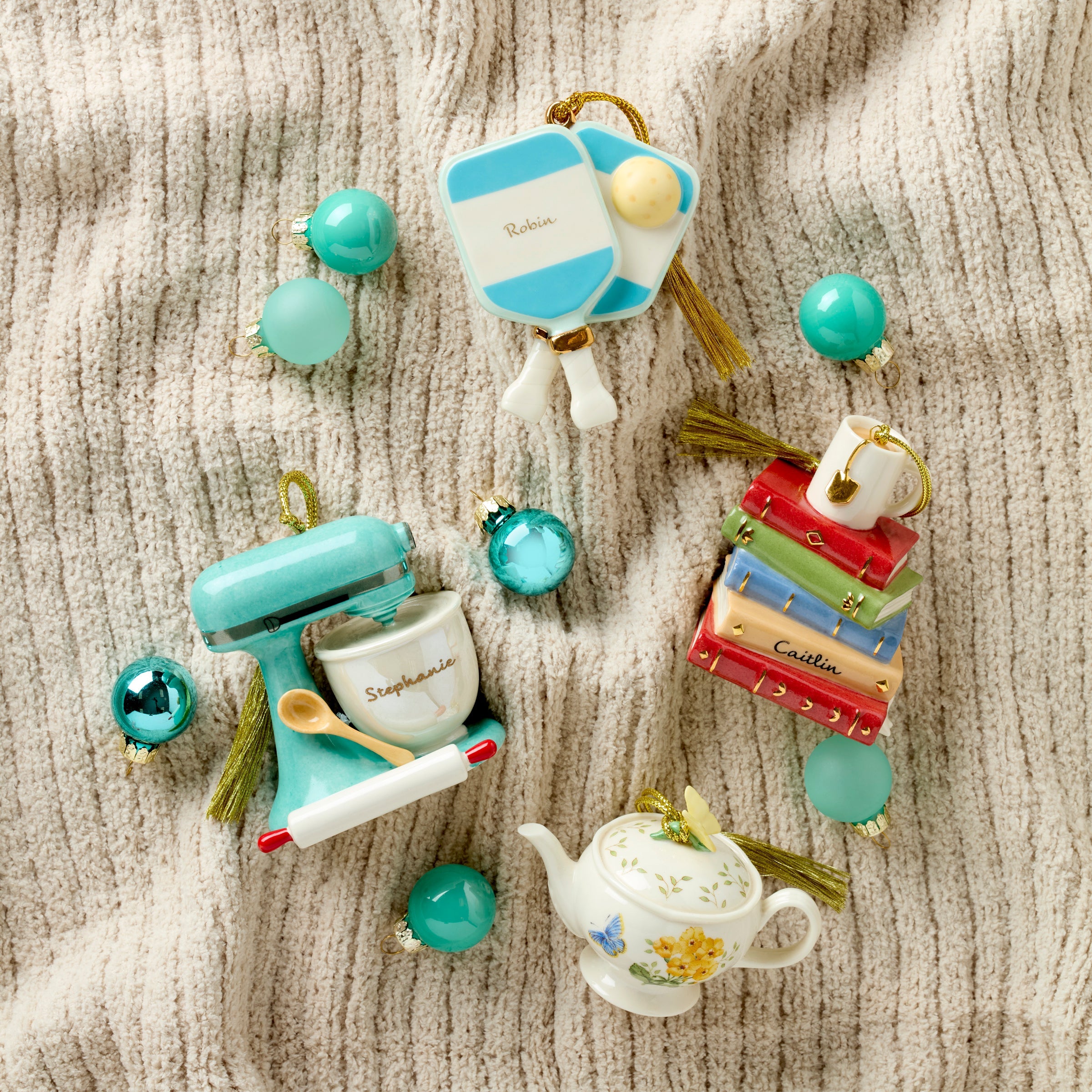 Lenox Westmore Personalized Bookworm Ornament - Image 2