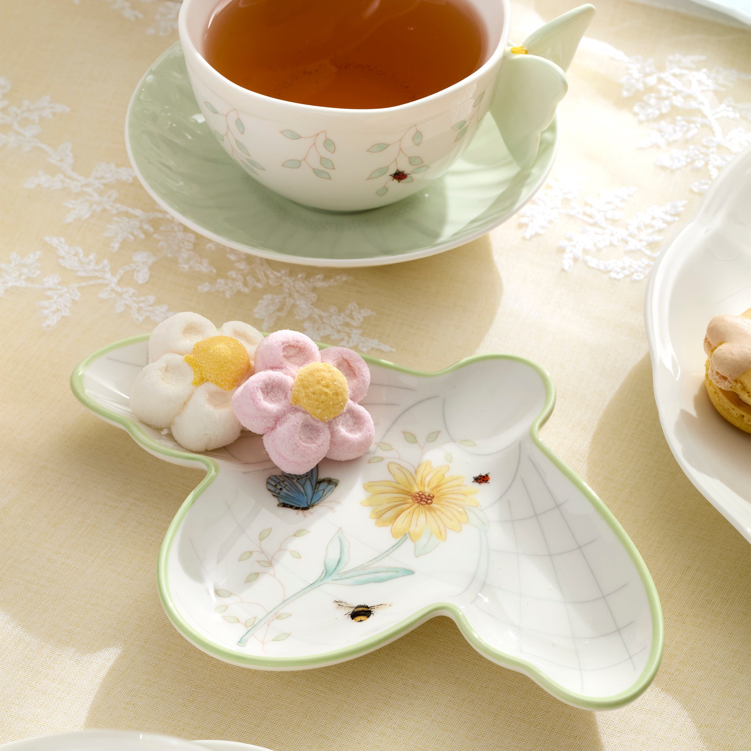 Lenox Westmore Butterfly Meadow Bee Spoon Rest - Image 3