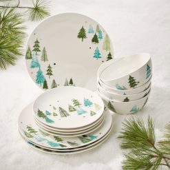 Alternative view of Lenox Westmore Balsam Lane 12-Piece Dinnerware Set